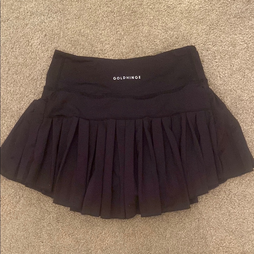 Black Goldhinge skirt, size xs